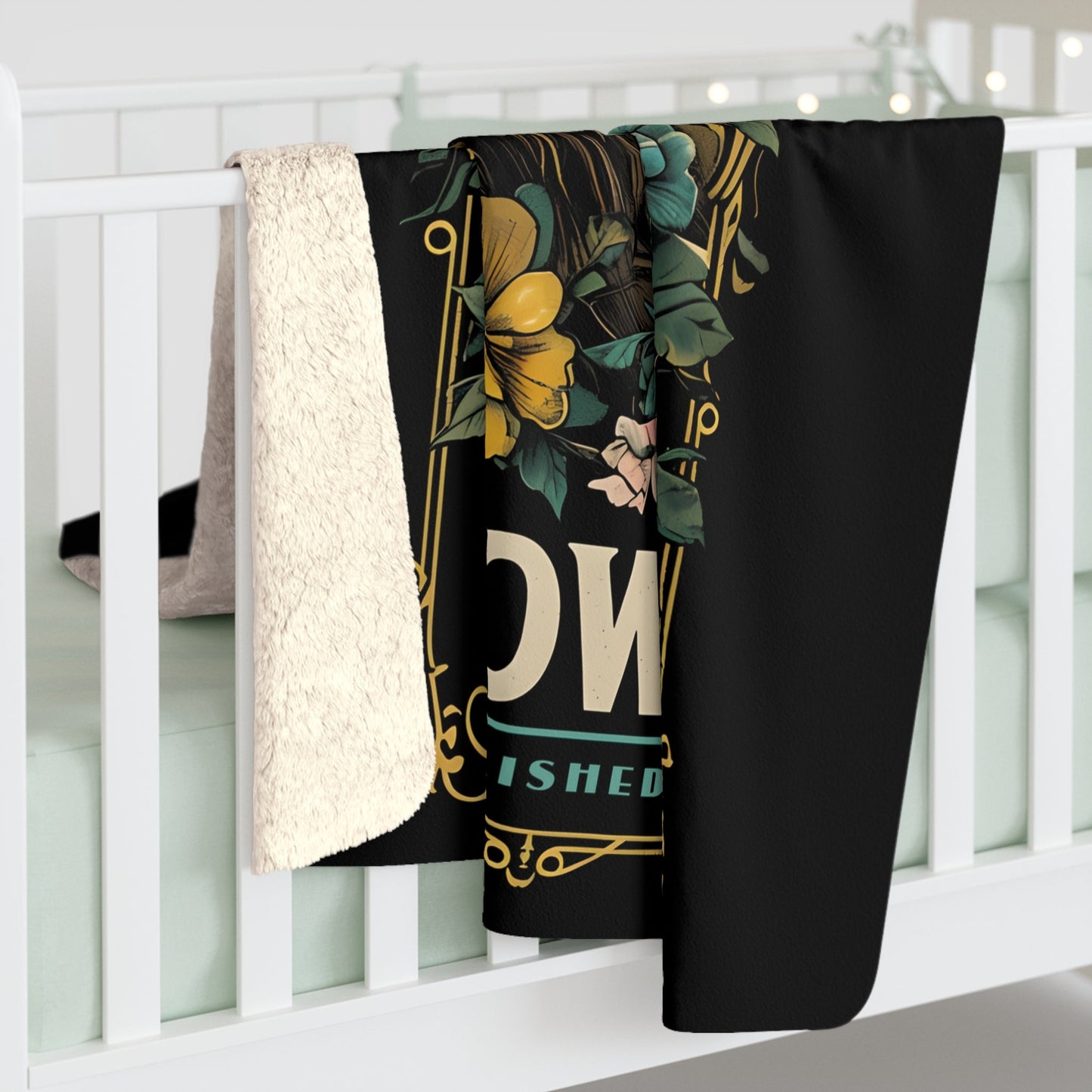 Slowly Sloth Sherpa Fleece Blanket - 28121106610878249543