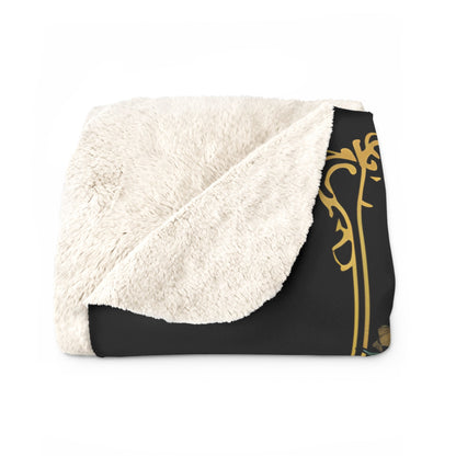 Slowly Sloth Sherpa Fleece Blanket - 28121106610878249543