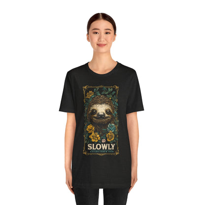 Slowly Sloth Tee - 58549194311240663394