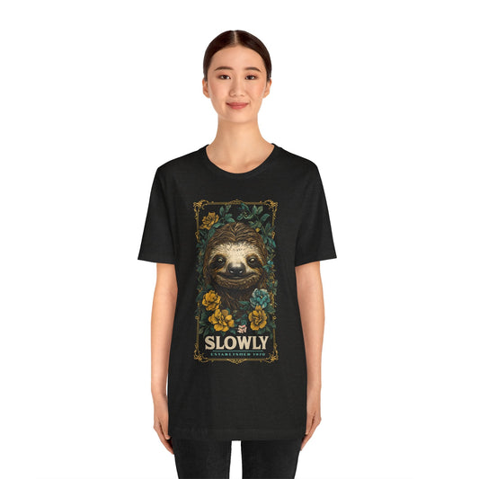 Slowly Sloth Tee - 58549194311240663394