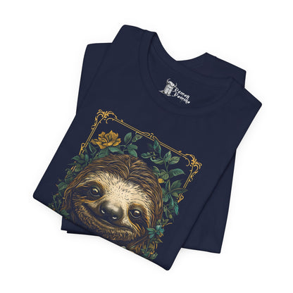 Slowly Sloth Tee - 17299543168470908448