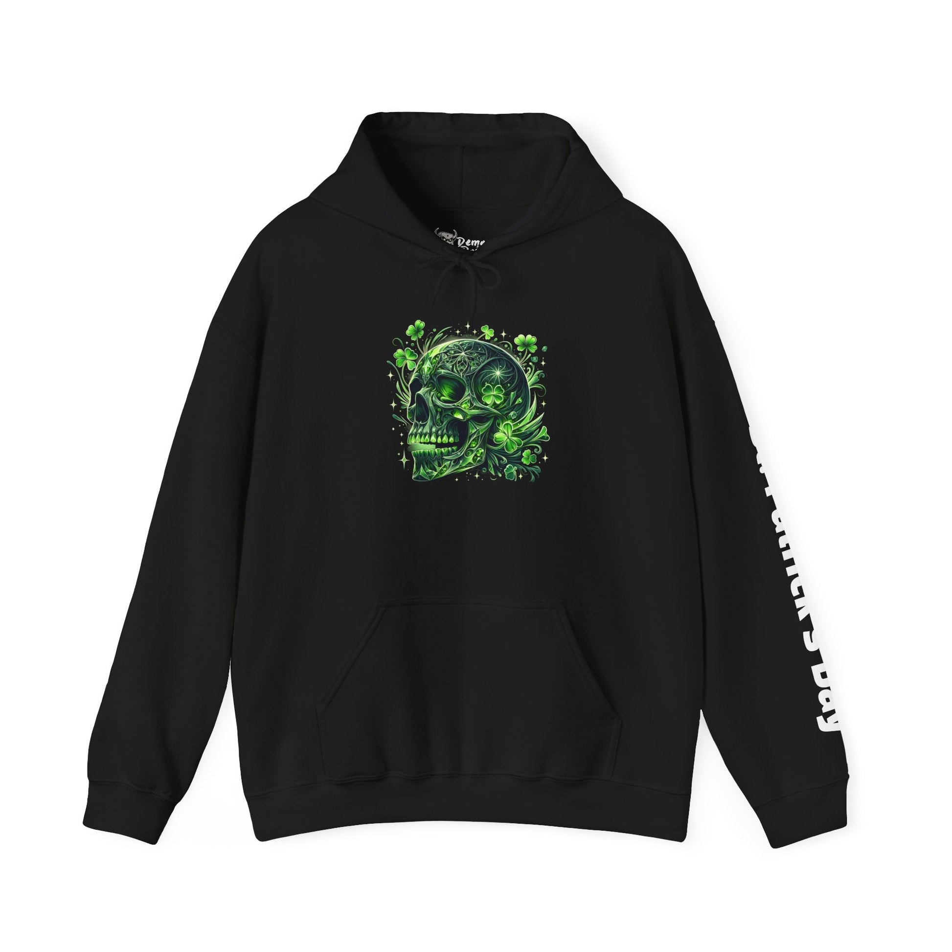 St. Patrick's Day Skull Hoodie - 30327867165176837137