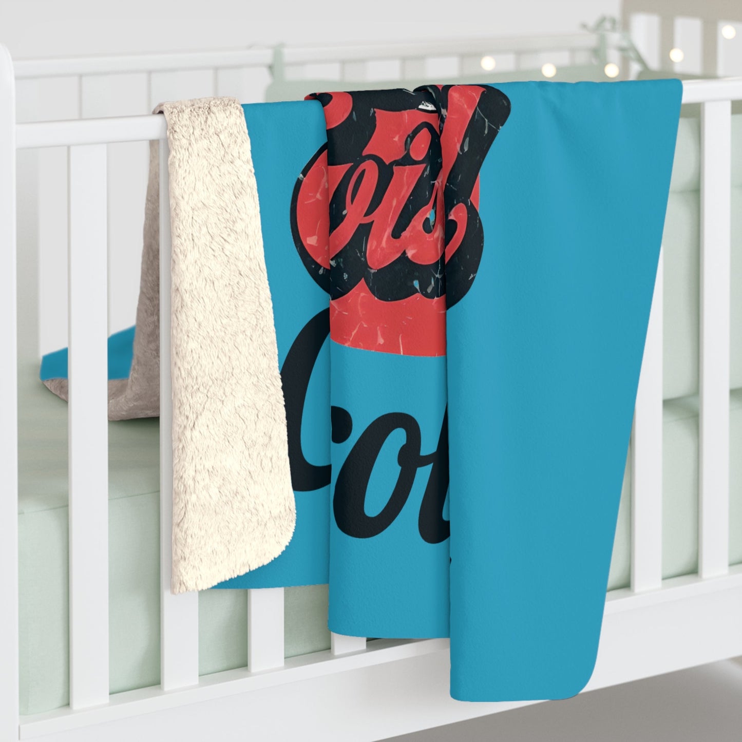 Sweet & Twisted Sherpa Fleece Blanket - 15442088531024018569