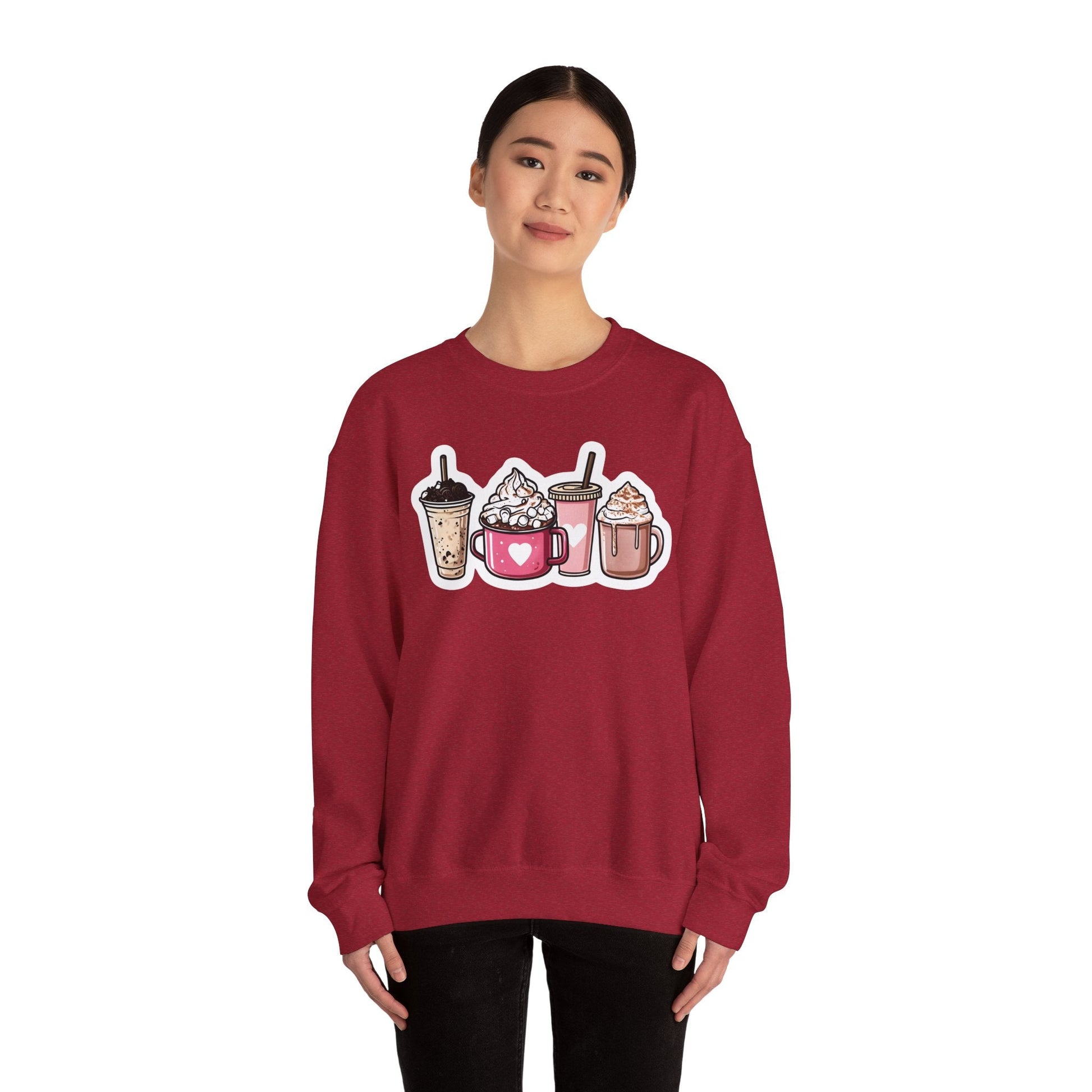 V - Day Beverages Sweatshirt - 12988909681292552655