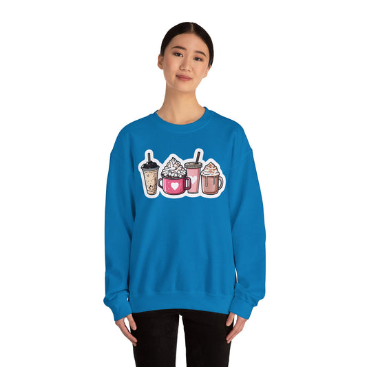 V - Day Beverages Sweatshirt - 25052235928177133633