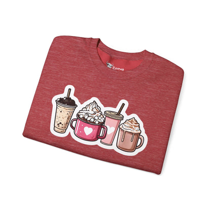 V - Day Beverages Sweatshirt - 12988909681292552655
