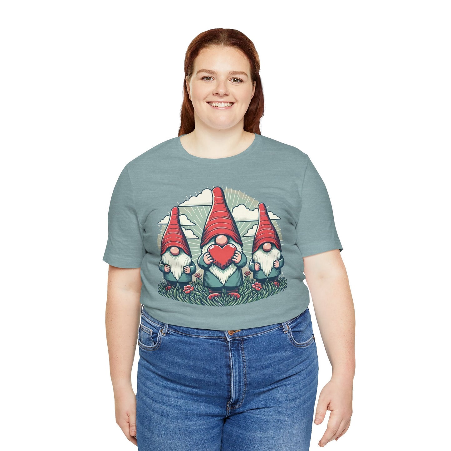 Valentine Gnomes T-Shirt - 15728861559214267560