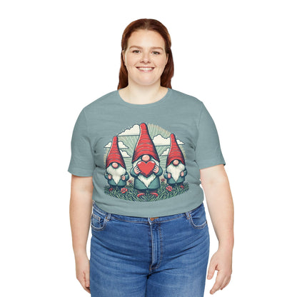 Valentine Gnomes T-Shirt - 15728861559214267560