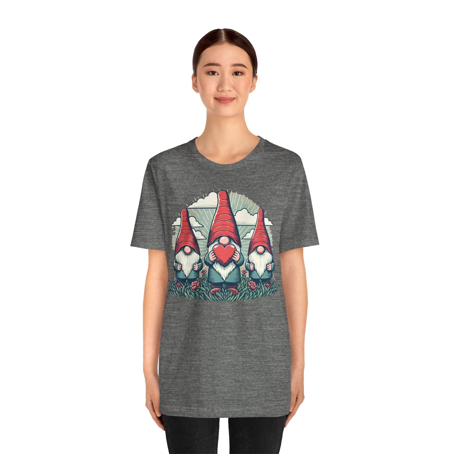 Valentine Gnomes T-Shirt - 22328936955884318108