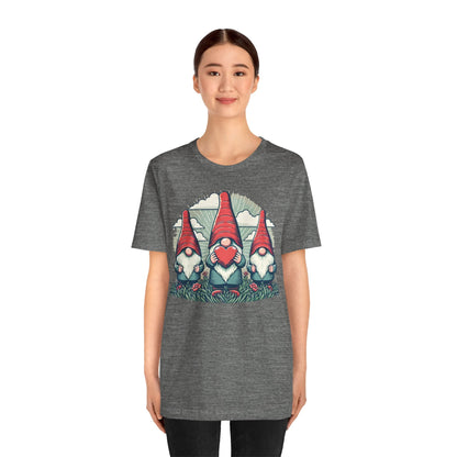 Valentine Gnomes T-Shirt - 22328936955884318108