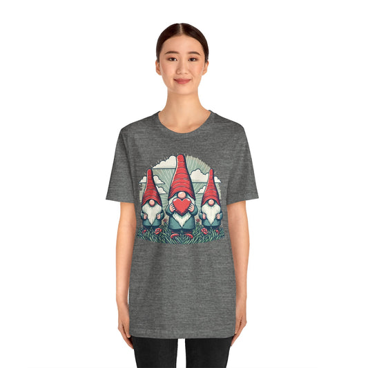Valentine Gnomes T-Shirt - 22328936955884318108