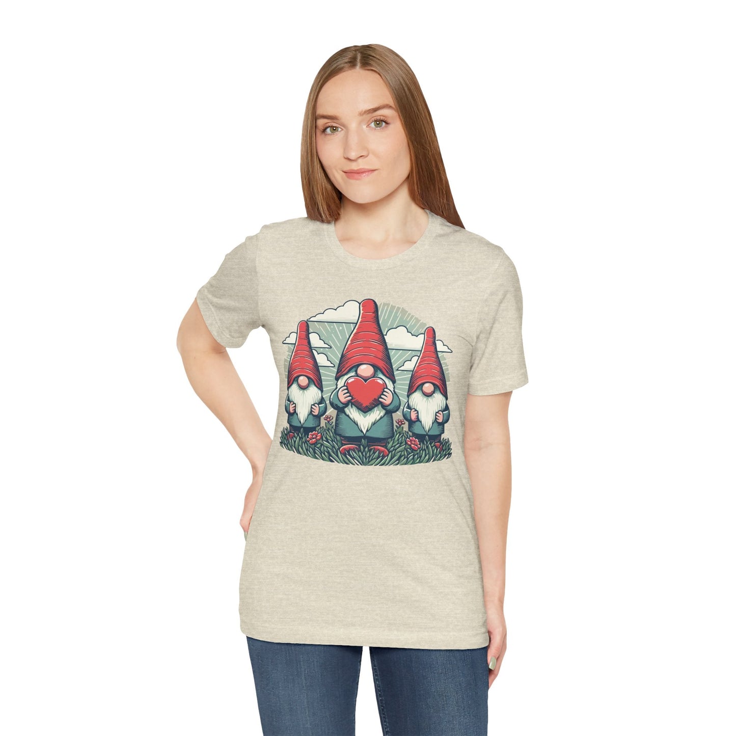 Valentine Gnomes T-Shirt - 98031581386144644695
