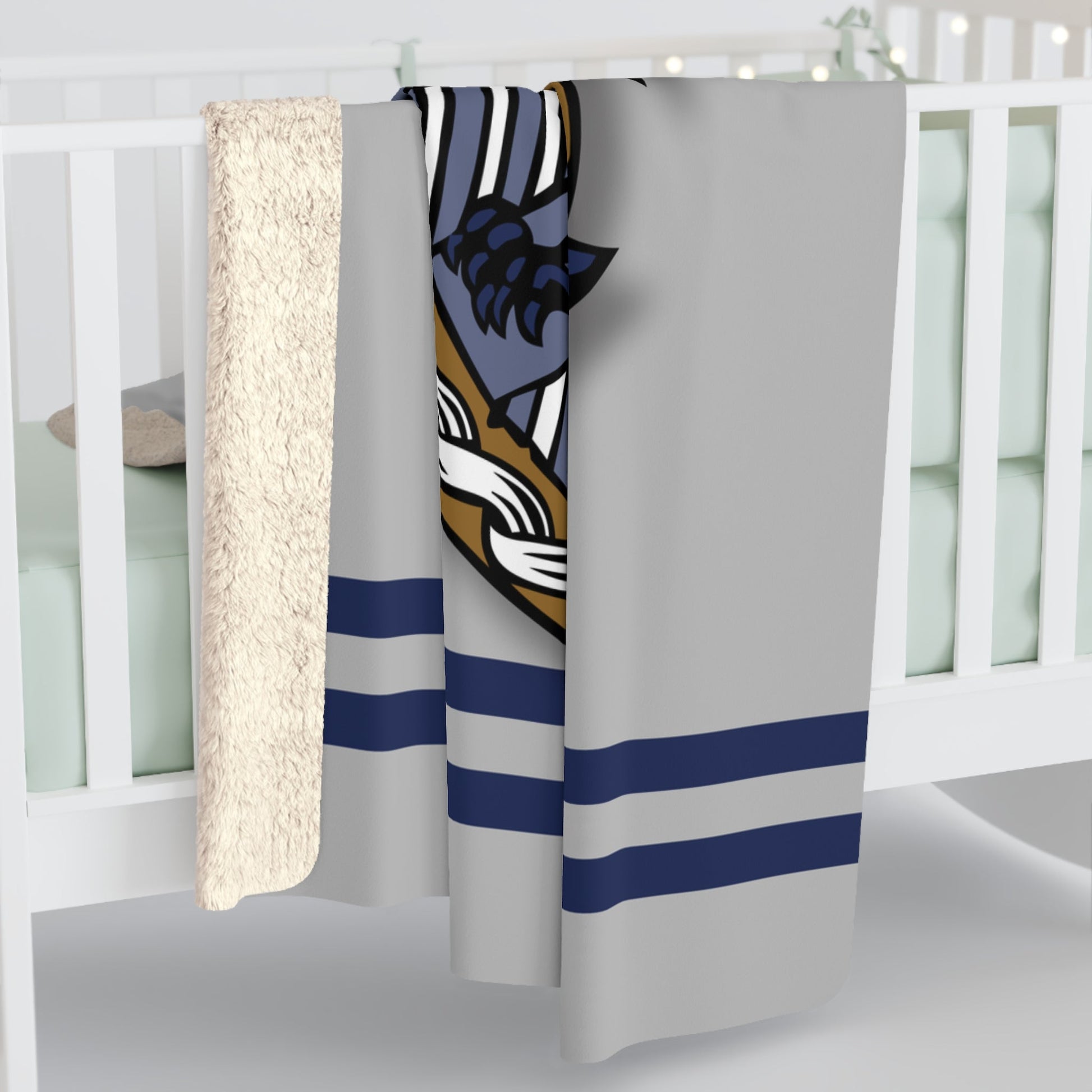 Wizard Grey Sherpa Fleece Blanket - 25778470548105545455