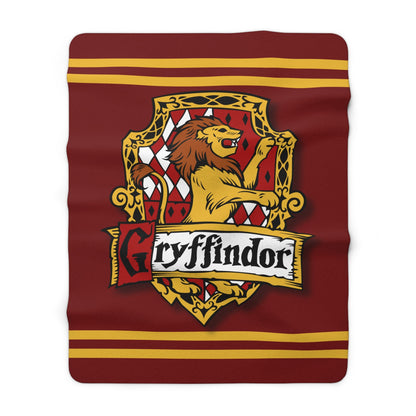 Wizard Maroon Sherpa Blanket - 22964629333638873470
